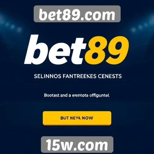 Promoções e bônus oferecidos pelo bet89.com
